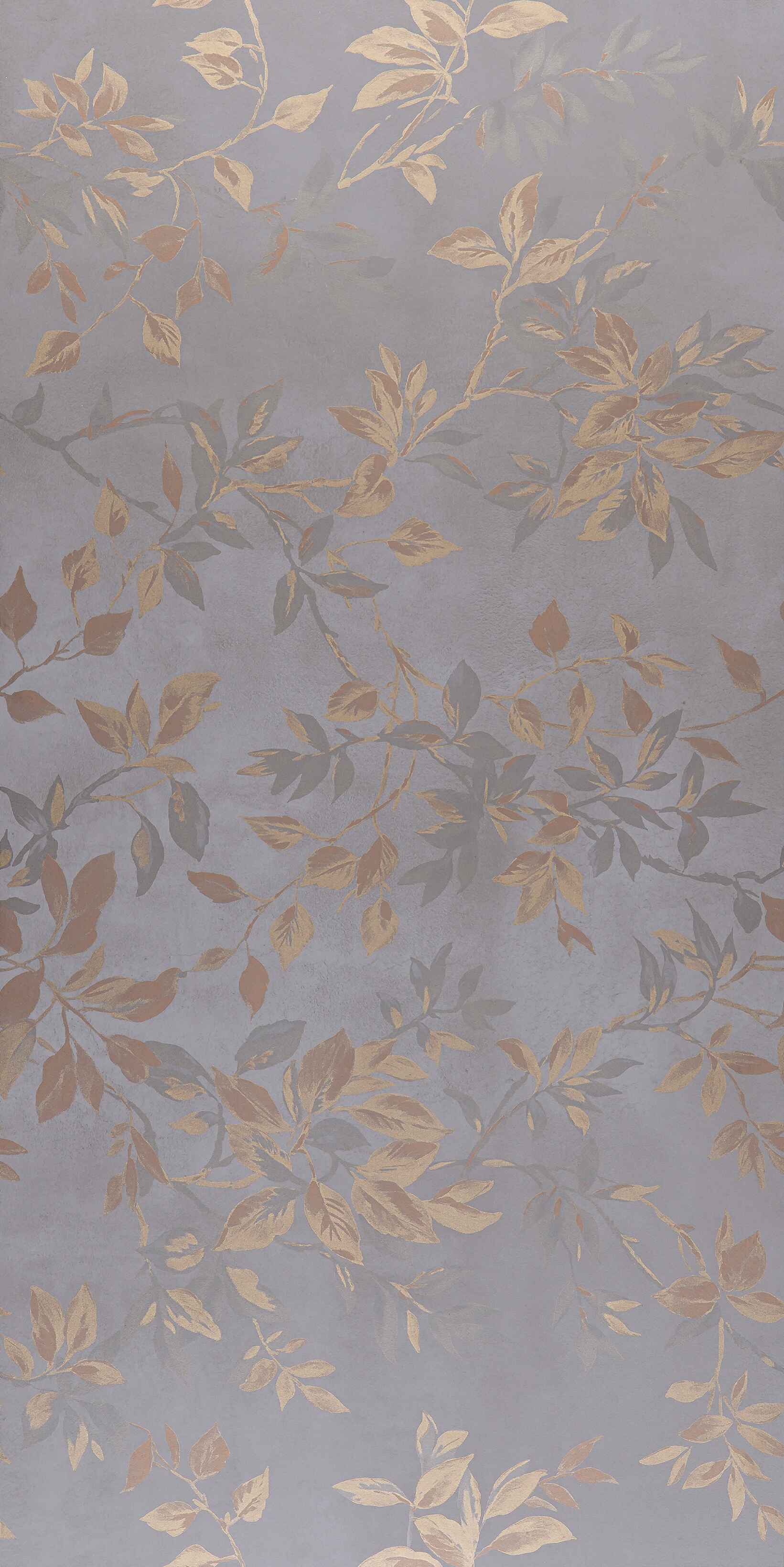 Aventuro EV6012651 Everglades grigio Blätter gold Dekor 1200x600x10,5 1S rekt. 