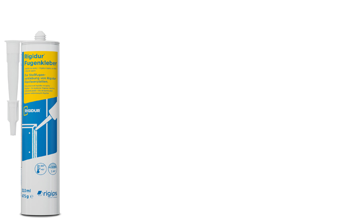 Rigips Fugenkleber Rigidur 310 ml/Kartusche  Rigips Fugenkleber Rigidur 310 ml/Kartusche