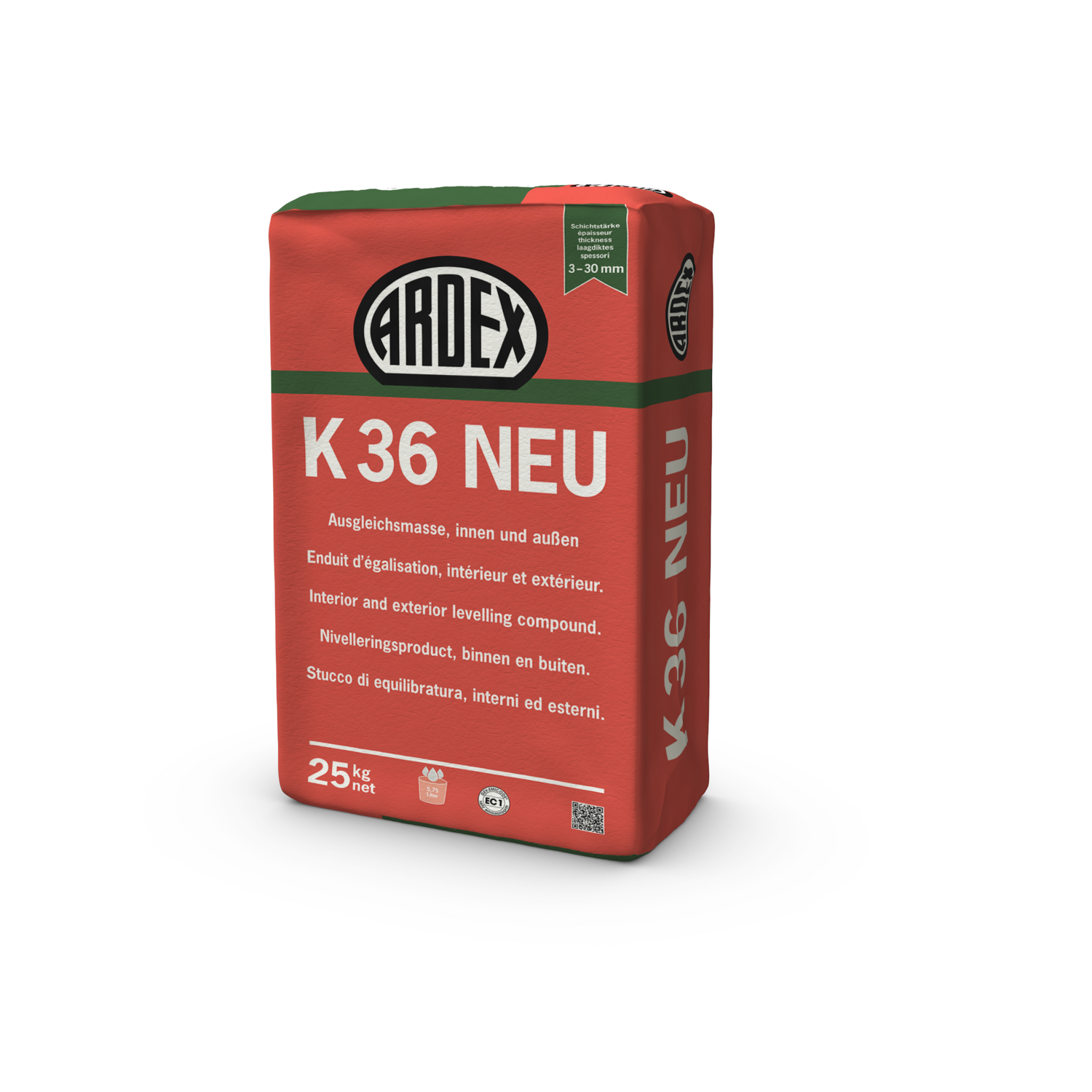 Ardex K36 Neu 25 Kg Sack Ausgleichsmasse innen und außen  Ardex K36 Neu 25 Kg Sack Ausgleichsmasse innen und außen