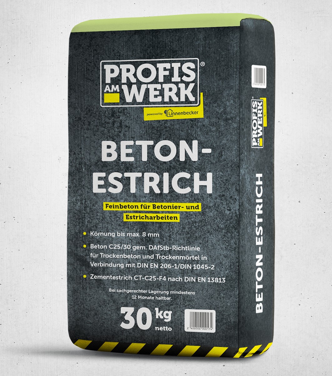 Profis am Werk Beton - Estrich 30 kg/Sack
