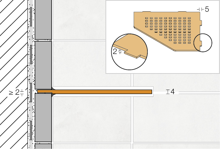 Schlüter SES2D6EB Eckduschablage 195x195mm Shelf-E-S2 Design Curve edelstahl gebürstet  Schlüter SES2D6EB Eckduschablage 195x195mm Shelf-E-S2 Design Curve edelstahl gebürstet