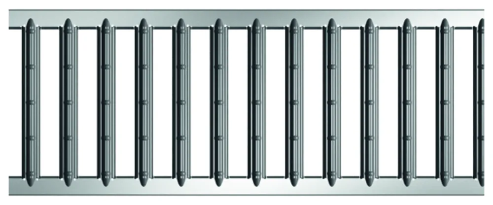 Aco Self Euroline Stegrost Stahl verzinkt Pkw-befahrbar  100cm Nr. 38516  Aco Self Euroline Stegrost Stahl verzinkt Pkw-befahrbar  100cm Nr. 38516