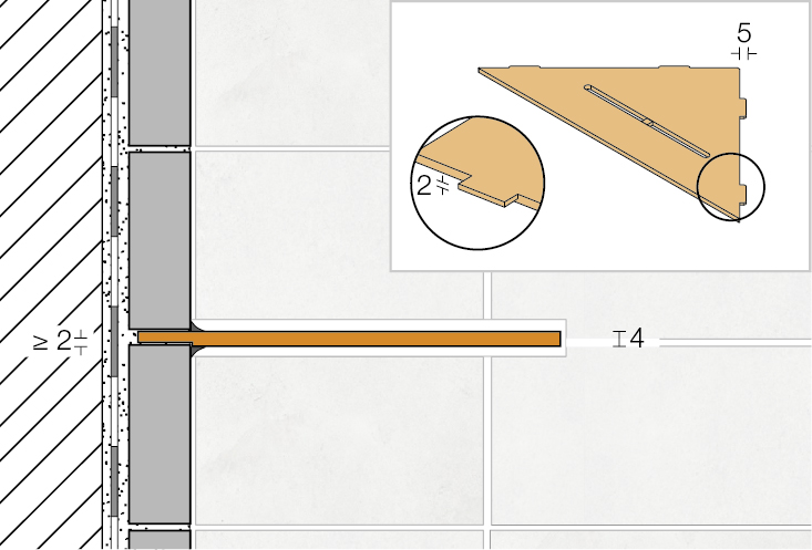 Schlüter SES1D6EB Eckduschablage 210x210mm Shelf-E-S1 Design Curve edelstahl gebürstet  Schlüter SES1D6EB Eckduschablage 210x210mm Shelf-E-S1 Design Curve edelstahl gebürstet