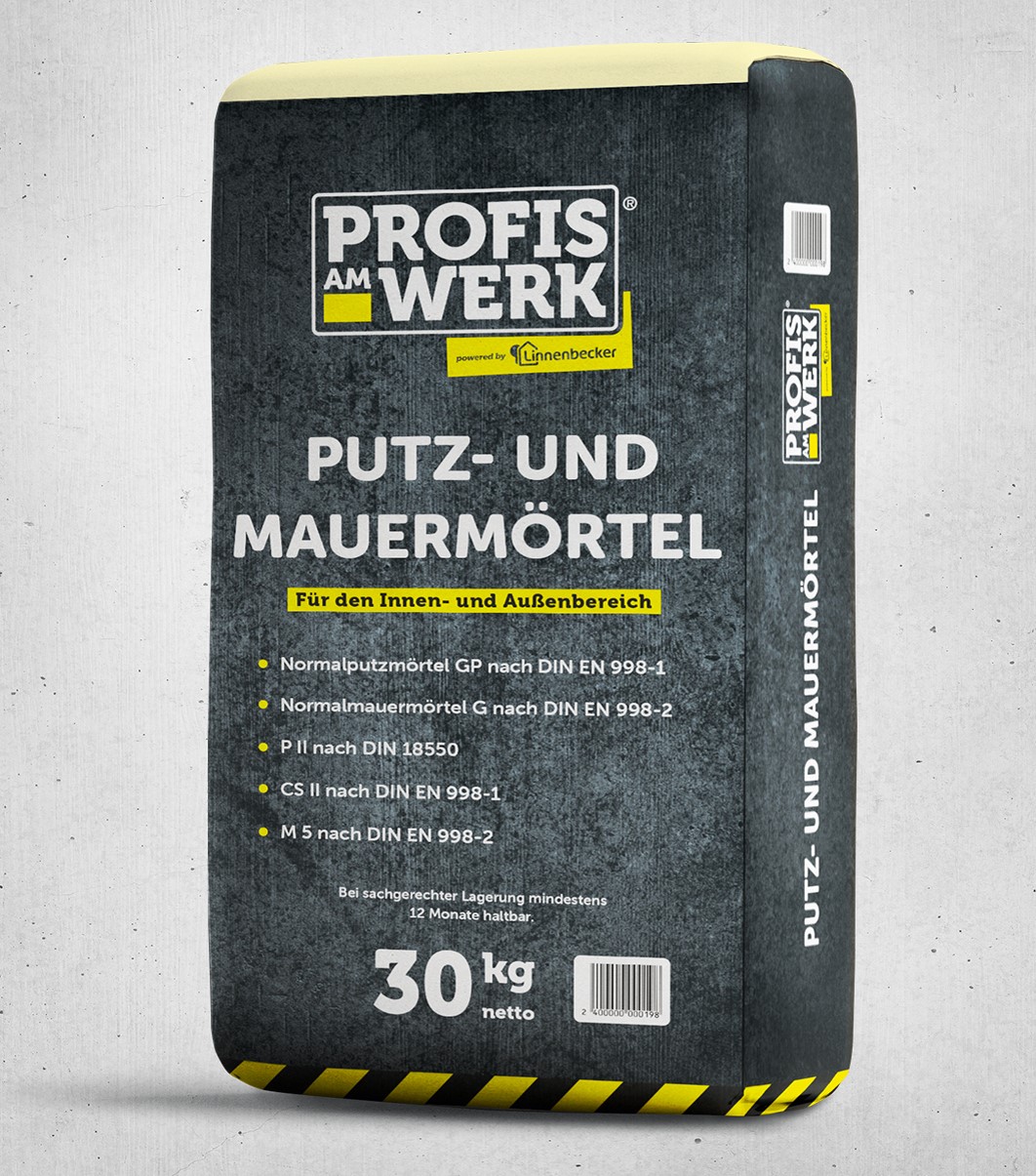Profis am Werk Putz - Mauermörtel 30 kg/Sack